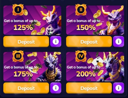 Bonuses Valor Casino